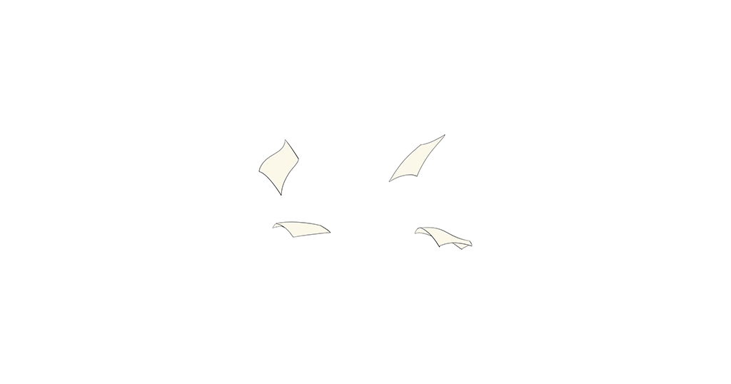 扁平商务办公纸张手绘插画插图
